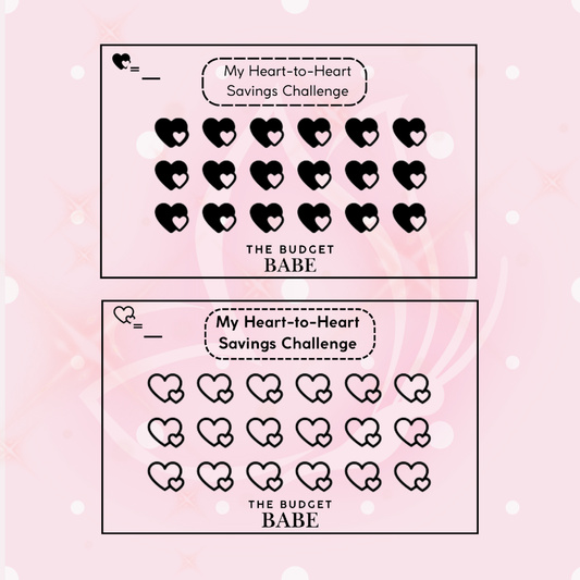 My Heart-to-Heart Challenge - small black