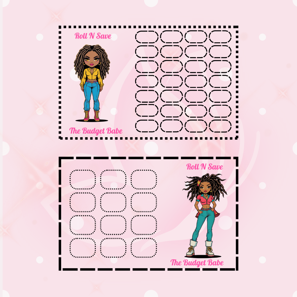 Roll N Save Challenge - 2 A5 Trackers