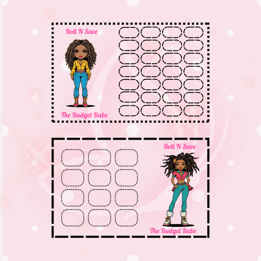 Roll N Save Challenge - 2 A5 Trackers