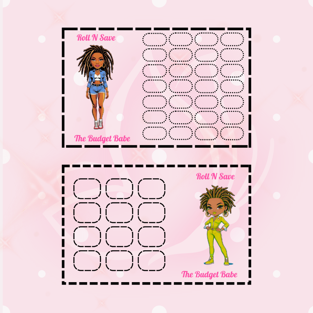 Roll N Save Challenge - 2 A5 Trackers