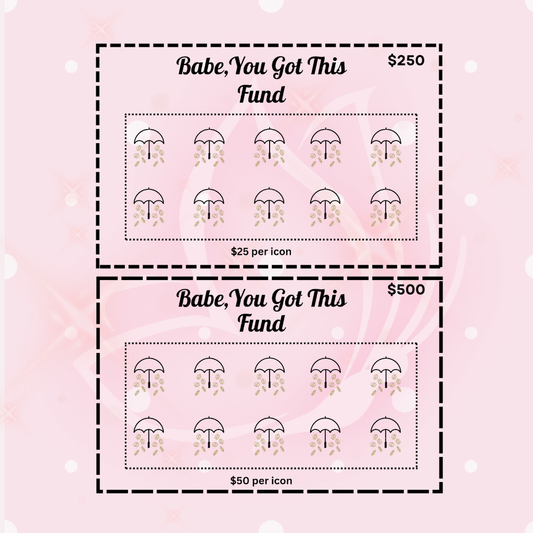 Babe, You Got This Fund - 2 A5 Trackers