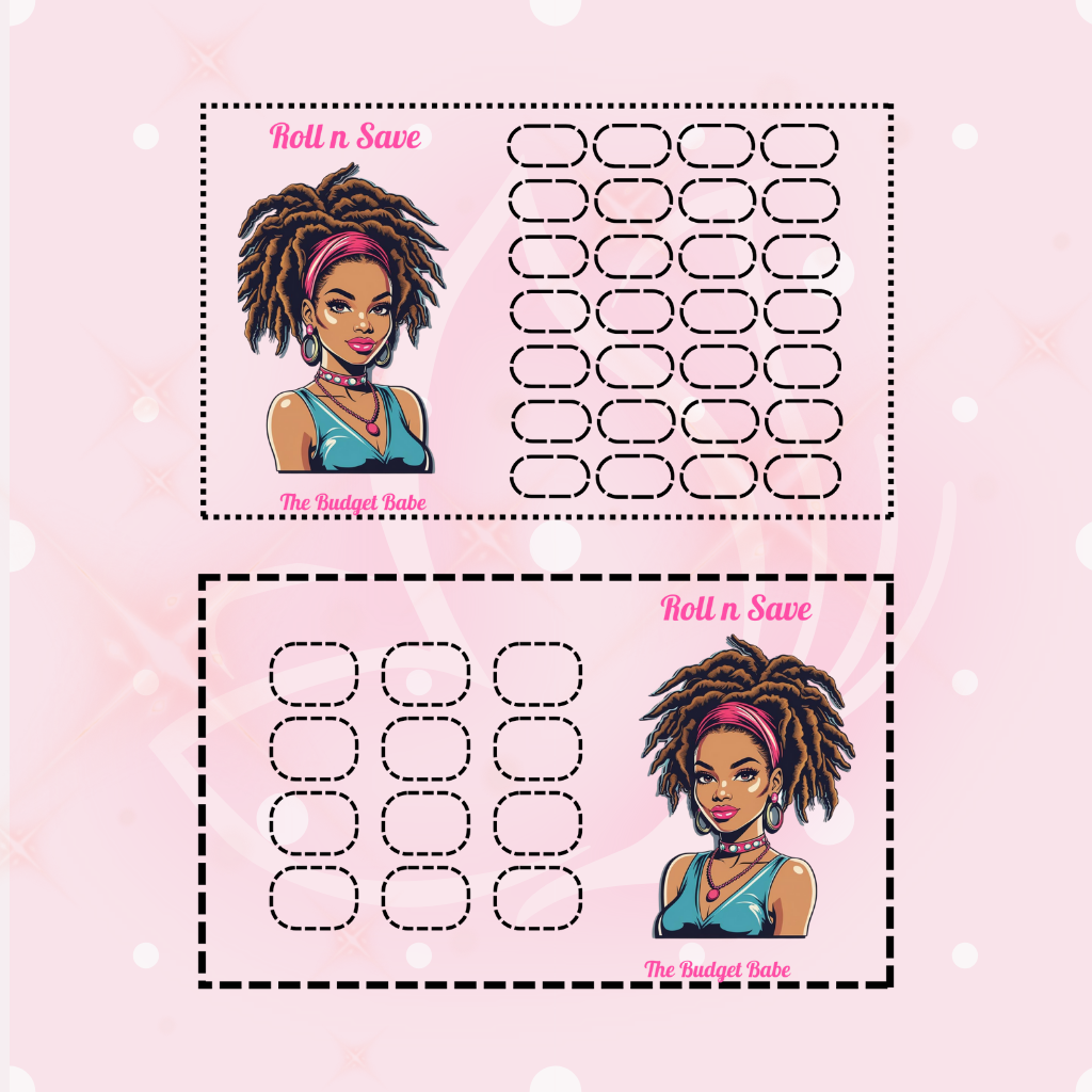 Roll N Save Challenge - 2 A5 Trackers