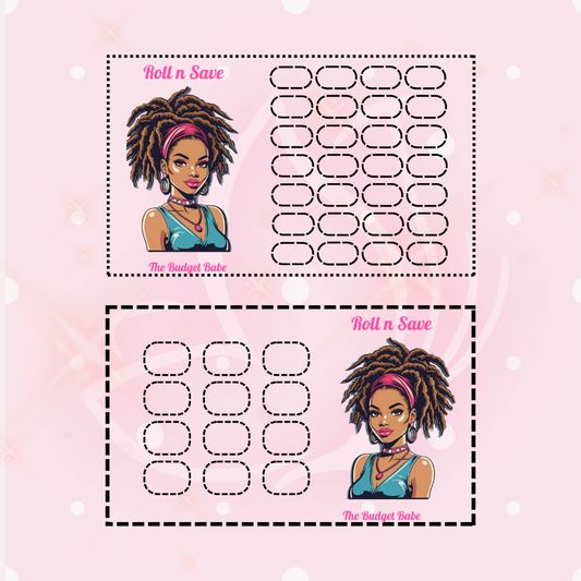 Roll N Save Challenge - 2 A5 Trackers
