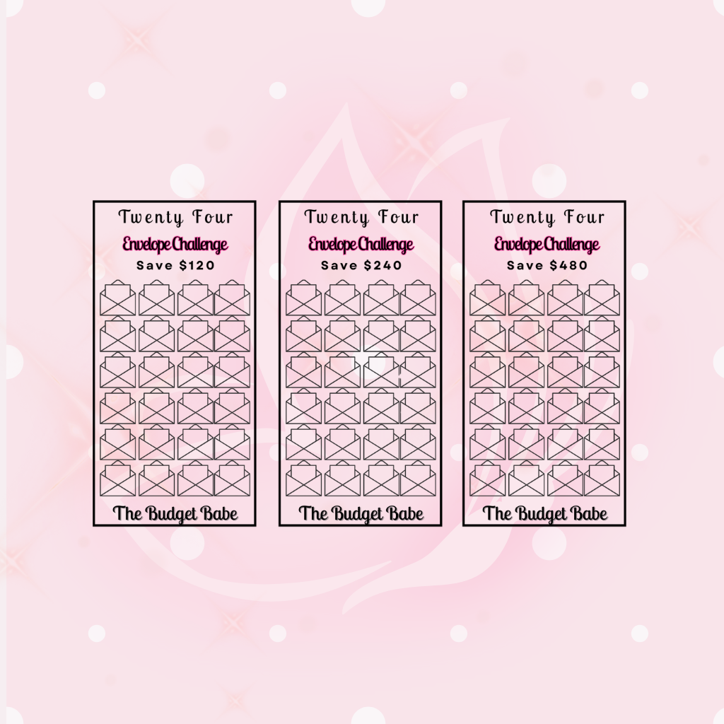 24 Envelope Challenge 3-Pack Bundle - A6