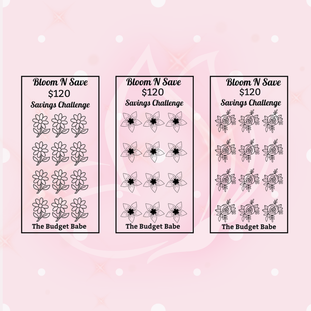 Bloom N Save Challenge 3-Pack Bundle - A6