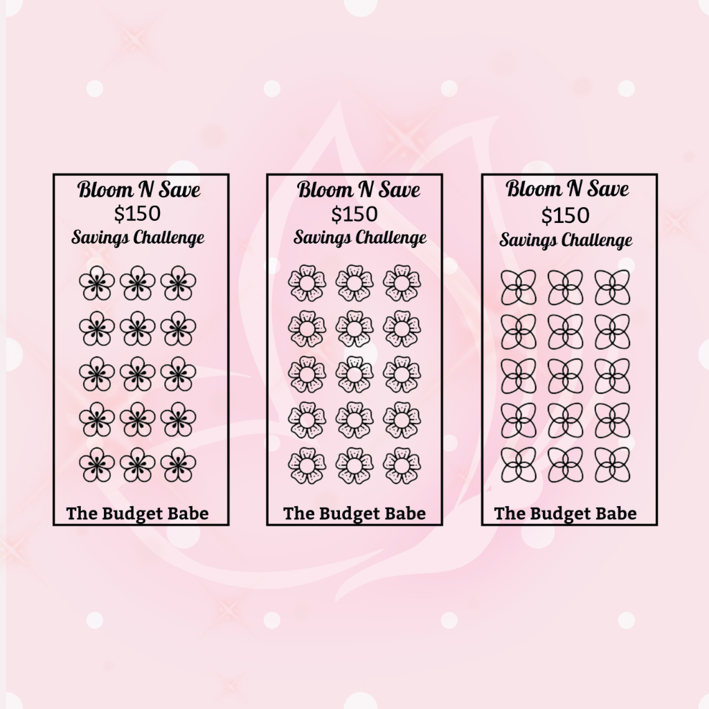 Bloom N Save Challenge 3-Pack Bundle - A6