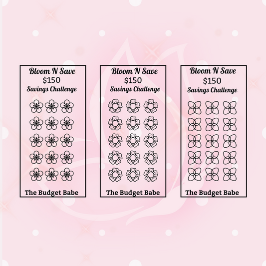 Bloom N Save Challenge 3-Pack Bundle - A6