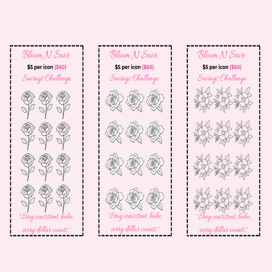 Bloom N Save Challenge 3-Pack Bundle($180) - A6